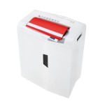 Hsm x6pro triturador de papel corte en partículas 22 cm 58 db plata, blanco