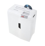 Hsm x6pro triturador de papel corte en partículas 22 cm 58 db plata, blanco