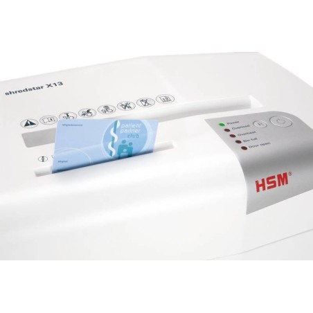 Hsm destructora de documentos shredstar x13 4x37 230v/50hz eu