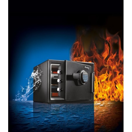 Master lock lfw082ftc caja fuerte negro acero