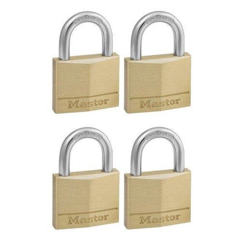 Juego de candados de 4 master lock  (50 mm) 150eurqnop