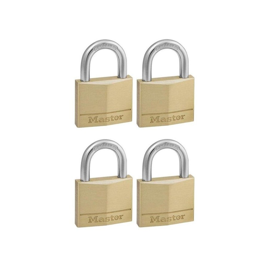Juego de candados de 4 master lock  (50 mm) 150eurqnop