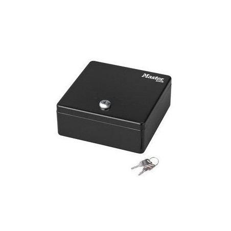 Master lock kds1eurhro caja pequeña para efectivo y candado con llave