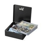 Master lock kds1eurhro caja pequeña para efectivo y candado con llave
