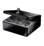 Master lock kds1eurhro caja pequeña para efectivo y candado con llave