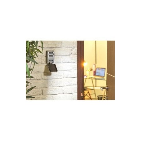 Caja fuerte con llave master lock + juego de montaje iluminado 5425eurd