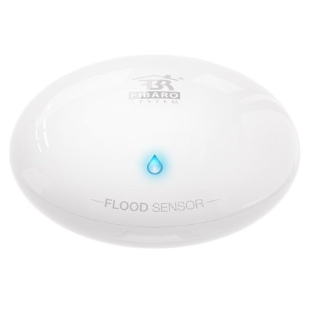 Fibaro fgfs-101-zw5 sensor de temperatura y humedad interior / exterior independiente inalámbrico