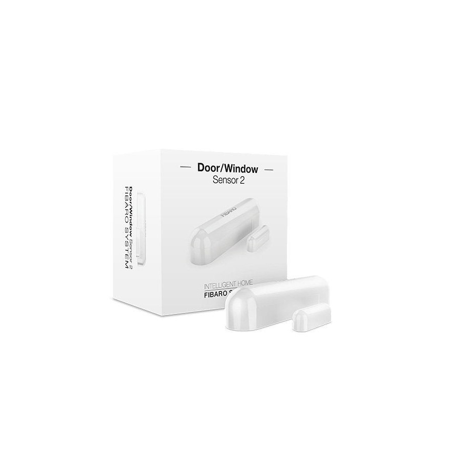 Fibaro fgdw-002-1 zw5 sensor de puerta / ventana inalámbrico blanco