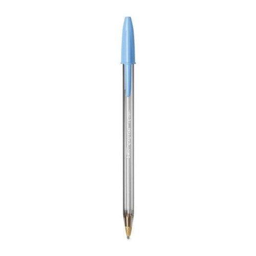Bic boligrafo cristal fun color turquesa punta 1.66mm