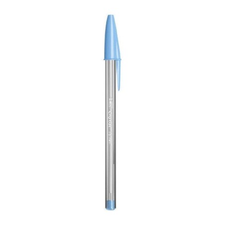 Bic boligrafo cristal fun color turquesa punta 1.66mm