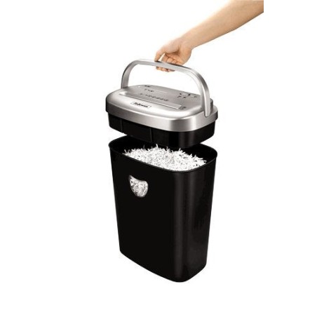 Destructora fellowes 53c corte en partículas de 4 x 35mm plata y negra
