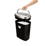 Destructora fellowes 53c corte en partículas de 4 x 35mm plata y negra