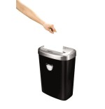 Destructora fellowes 53c corte en partículas de 4 x 35mm plata y negra