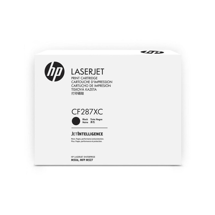 Toner hp 87x black contract