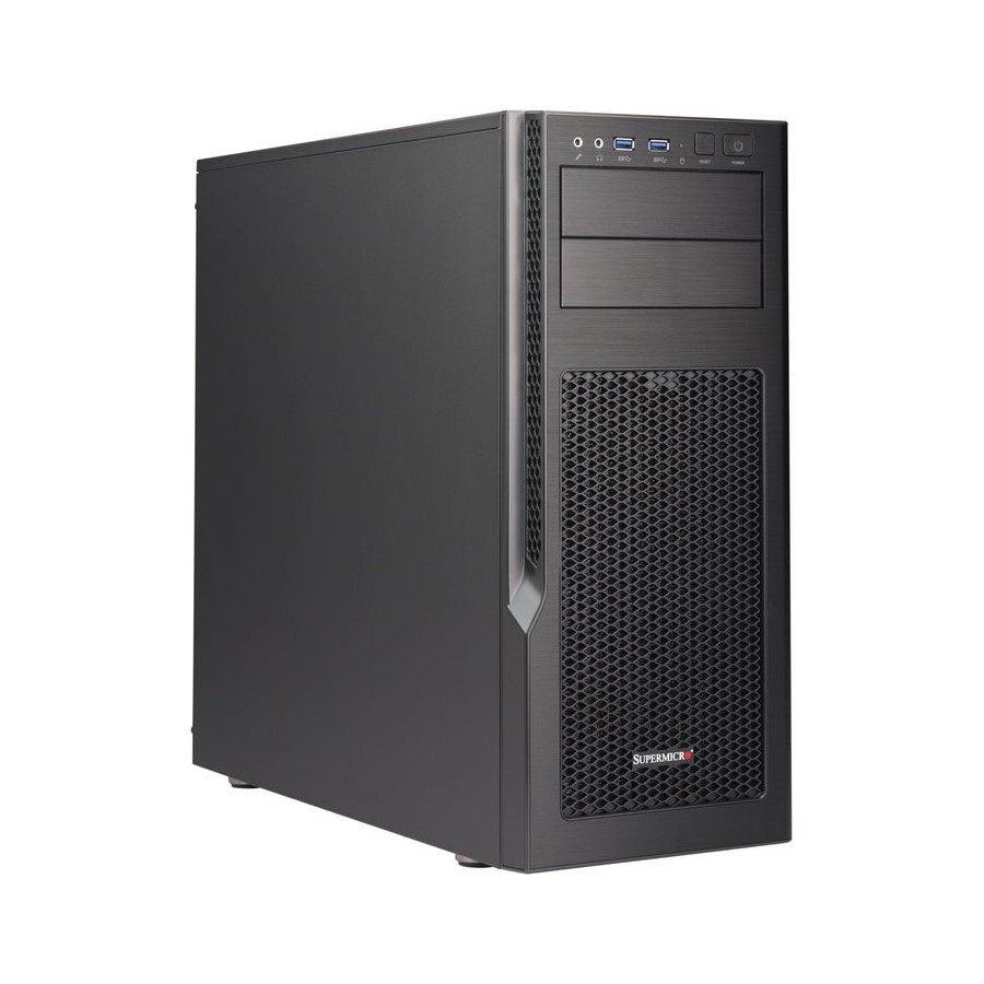 Caja pc supermicro superchassis gs5a-754k midi tower negro, gris 750 w