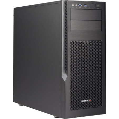 Caja pc supermicro superchassis gs5a-754k midi tower negro, gris 750 w