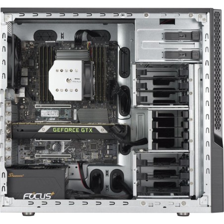 Caja pc supermicro superchassis gs5a-754k midi tower negro, gris 750 w