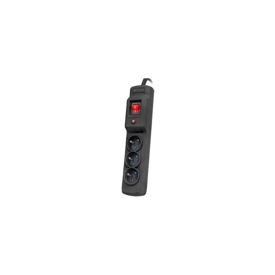 Armac surge protection multi m3 (3 outlets) 1.5m black