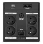 Armac ups home line-interactive 1000e led 4x 230v pl out, usb
