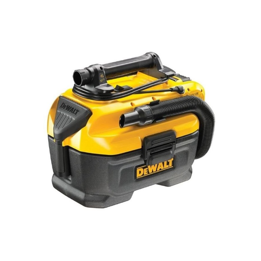 Aspirador en seco mojado dewalt dcv584l para funcionamiento con batería/red (amarillo, sin batería)