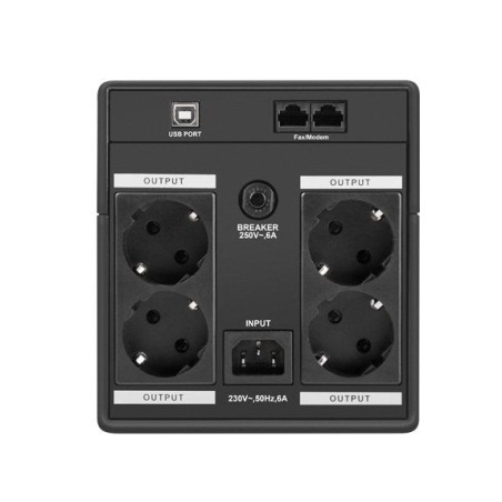 Armac ups home line-interactive 1500f led 4x schuko 230v, usb