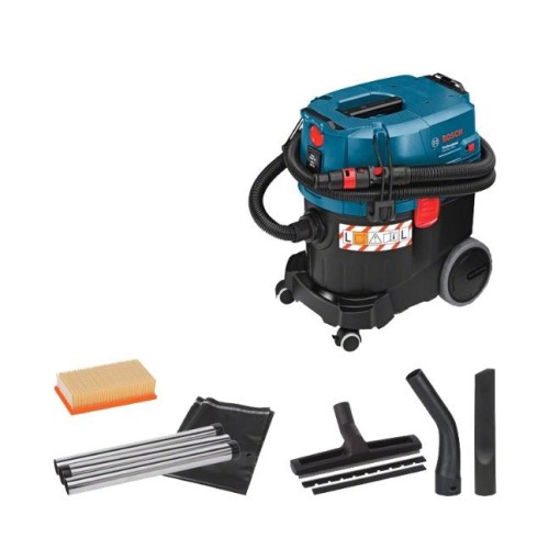 Aspirador industrial bosch 0 601 9c3 000 extractor de polvo negro, azul