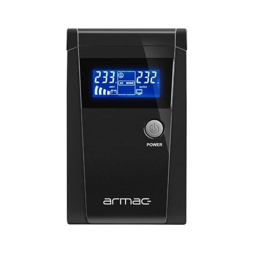 Armac ups office line-interactive 650e lcd 2x 230v pl out, usb