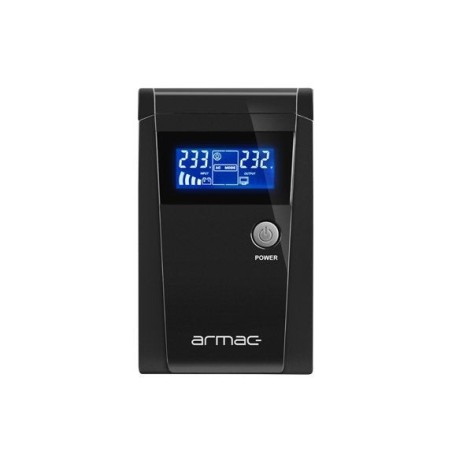 Armac ups office line-interactive 650f lcd 2x schuko 230v out, usb