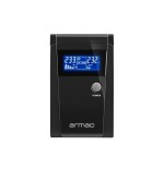Armac ups office line-interactive 650f lcd 2x schuko 230v out, usb