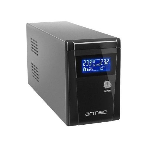 Armac ups office line-interactive 850f lcd 2x schuko 230v out, usb