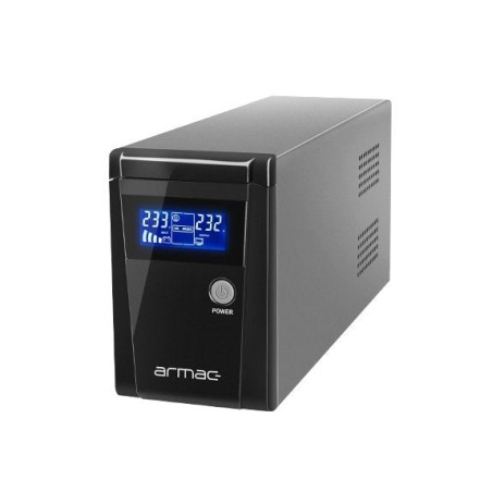 Armac ups office line-interactive 850f lcd 2x schuko 230v out, usb