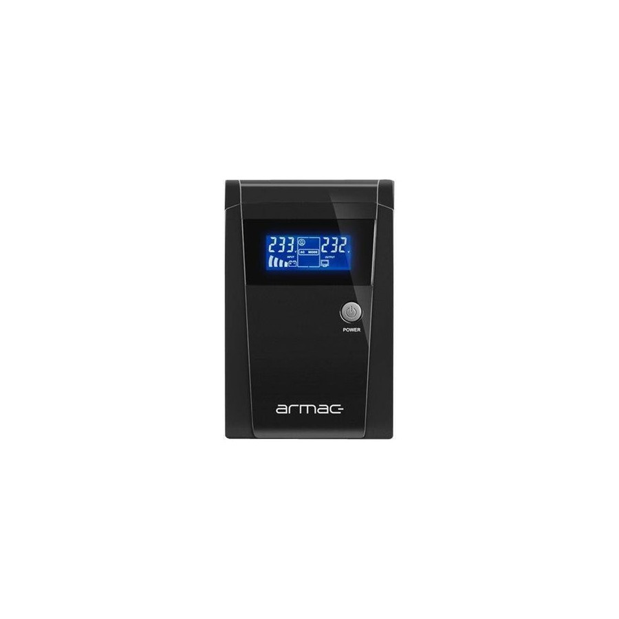 Armac ups office line-interactive 1000e lcd 3x 230v pl out, usb