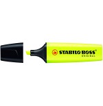 Stabilo boss marcador fluorescente amarillo