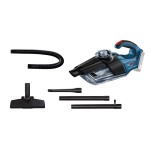 Aspirador de mano bosch gas 18v-1 professional negro, azul, rojo, translúcido