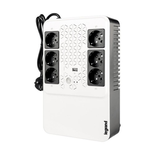 Legrand keor multiplug sistema de alimentación ininterrumpida (ups) línea interactiva 800 va 480 w 6 salidas ac