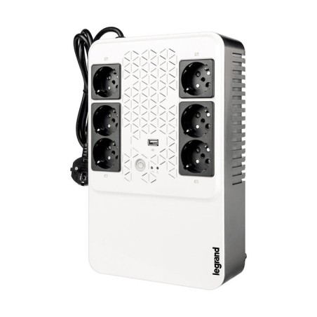 Legrand keor multiplug sistema de alimentación ininterrumpida (ups) línea interactiva 800 va 480 w 6 salidas ac