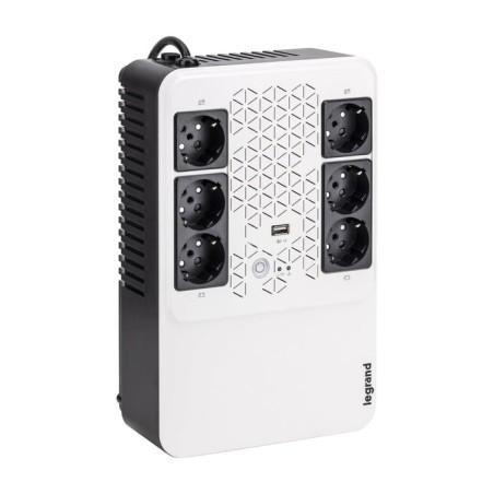 Legrand keor multiplug sistema de alimentación ininterrumpida (ups) línea interactiva 800 va 480 w 6 salidas ac