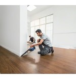 Aspirador de mano bosch gas 18v-1 professional negro, azul, rojo, translúcido