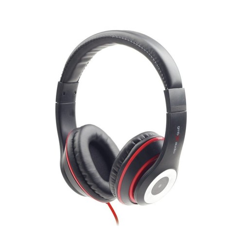 Gembird auricular con microfono los angeles binaurale diadema negro mhs-lax-b