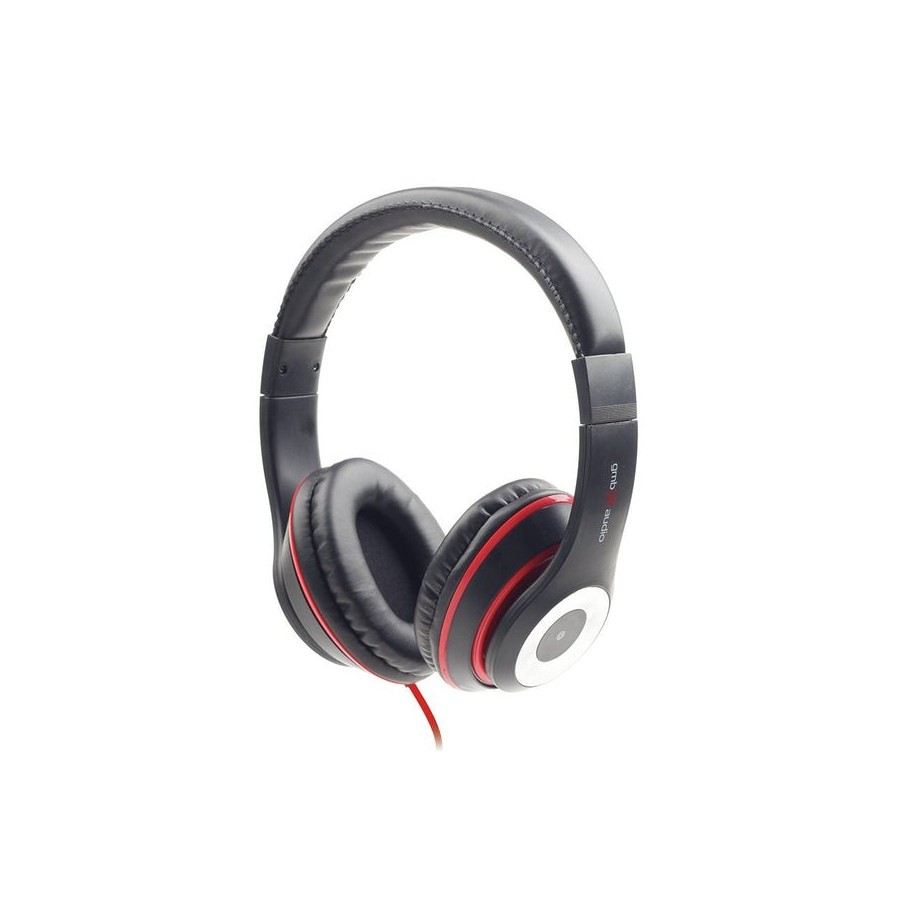 Gembird auricular con microfono los angeles binaurale diadema negro mhs-lax-b
