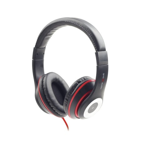 Gembird auricular con microfono los angeles binaurale diadema negro mhs-lax-b