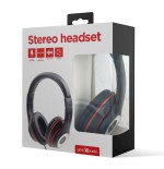 Gembird auricular con microfono los angeles binaurale diadema negro mhs-lax-b