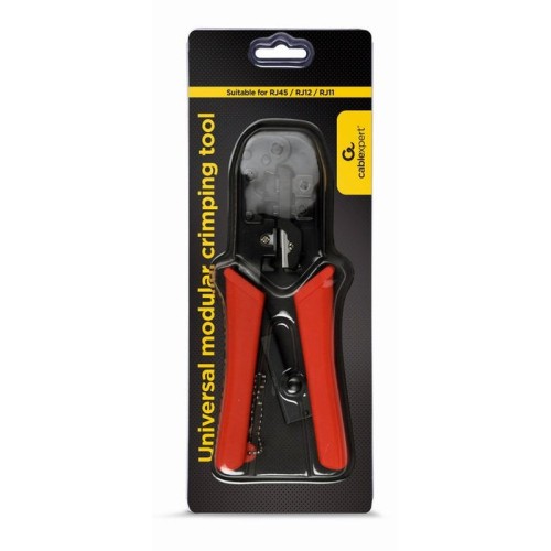 Gembird crimpadora para conectores rj11/rj12/rj45 metalica  t-wc-02
