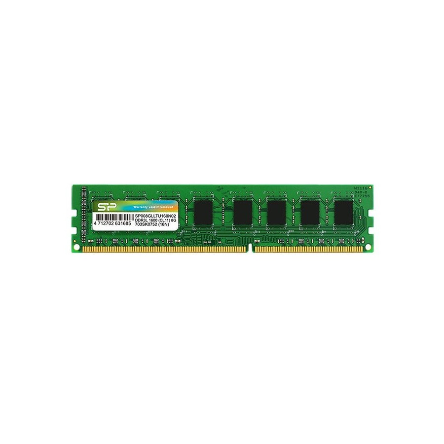 Memoria silicon power ddr3 4gb 1600mhz cl11 1.35v low voltage