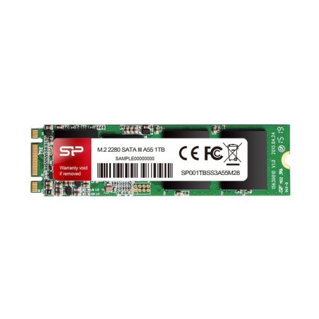 Disco ssd silicon power a55 128gb, m.2 sata, 550/420 mb/s