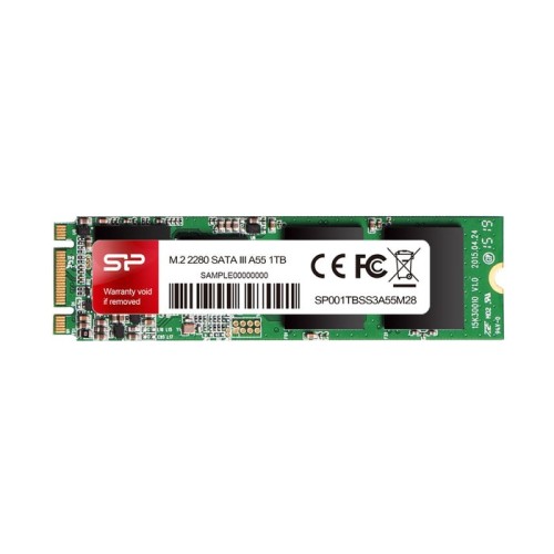 Disco ssd silicon power a55 512gb, m.2 sata, 560/530 mb/s
