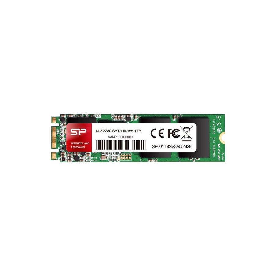 Disco ssd silicon power a55 512gb, m.2 sata, 560/530 mb/s