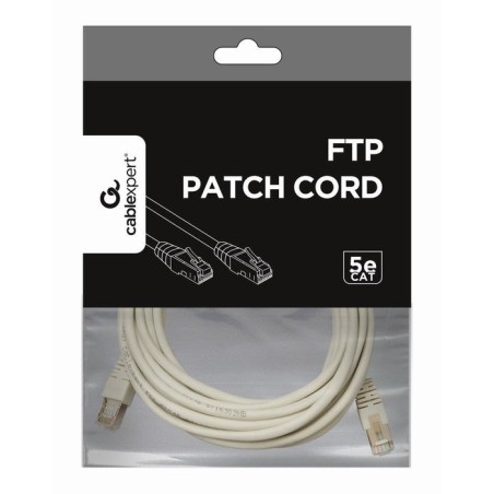 Gembird cable red ftp cat5e 3m gris