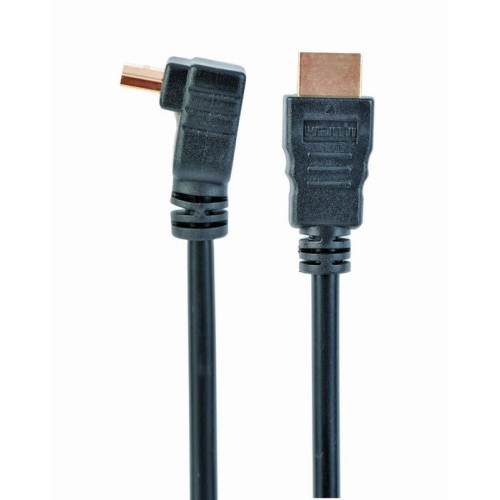 Gembird cable hdmi v1.4 acodado 90 m/m 3m negro
