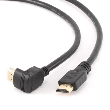 Gembird cable hdmi v1.4 acodado 90 m/m 3m negro